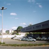 Iluminação externa da Rodoviária de Ponte Nova